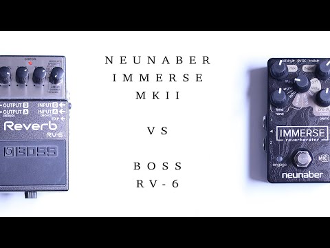 Neunaber Immerse MKII VS BOSS RV-6