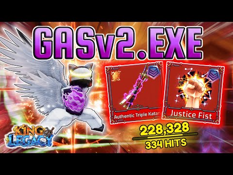Use this OP GAS BUILD before they NERF it! | King Legacy [Update 9]