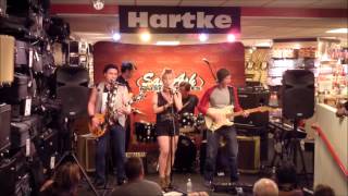 Vid #2-Les July/Larry Hartke present The Cynz @ Sam Ash Superstore NYC 7-17-13