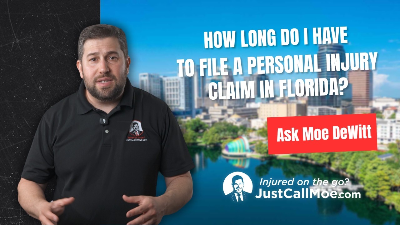 How long do I have to file a personal injury claim in Florida?