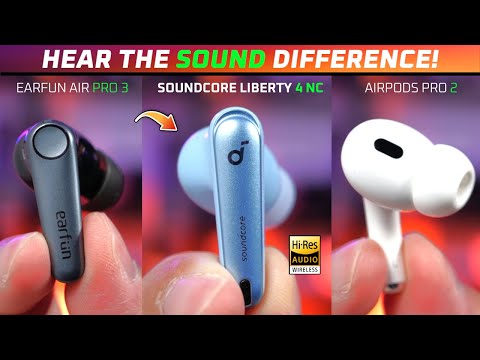 Soundcore Liberty 4 NC Review vs Earfun Air Pro 3 vs AirPods Pro 2 | Did not expect this! 😲