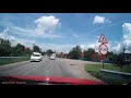 Drive Trip Between Onesti And Bacau Romania