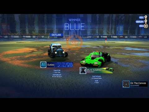 ON THE CANVAS - AL3JANDRO | PLAYER ANTHEM & MVP | ROCKET LEAGUE