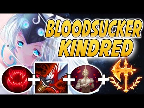 WTF IS THIS HEALING?? LIFESTEAL KINDRED IS BUSTED!  - 9.8 Kindred Jungle - League of legends