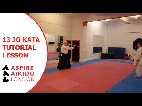 13 Jo Kata - tutorial lesson