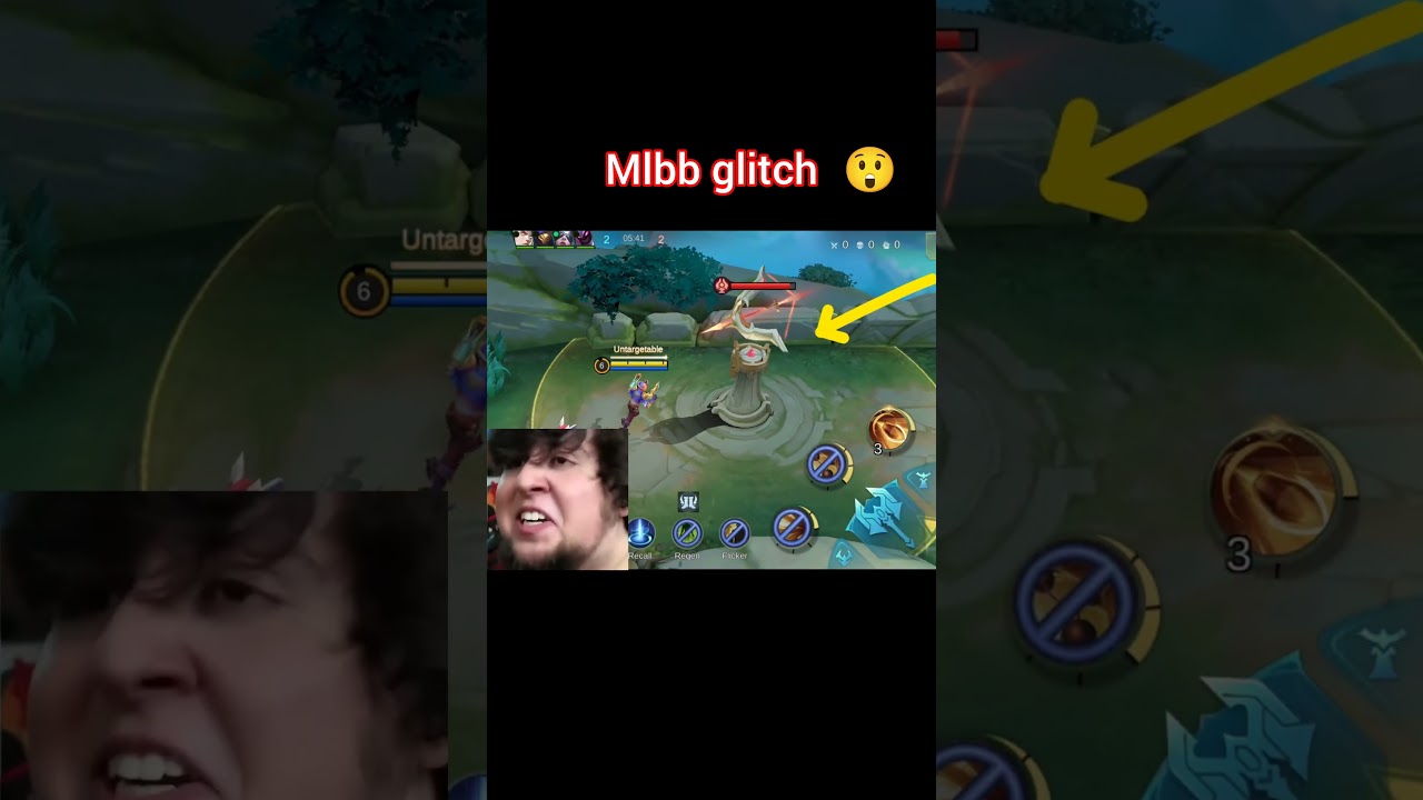 MLBB glitch😲#mlbb #shortsfeed #shorts #mobilelegends