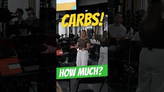 CARBS - WHAT DO THEY DO AND HOW MUCH DO I NEED?