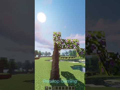 Insane Minecraft Palm Tree Build Tutorial!