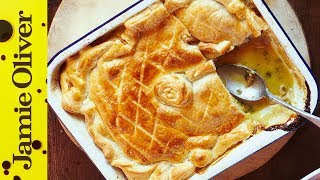Jamie's Quick Chicken & Mushroom Pie