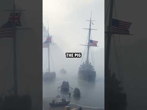 The 1859 Pig War: The Animal That Started It All! 🐖 #HistoryShorts