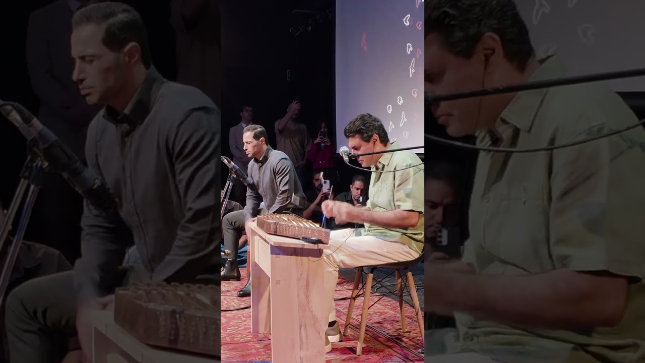 سنتورنوازی سیامک آقایی در رونمایی آلبوم سفر سنتور