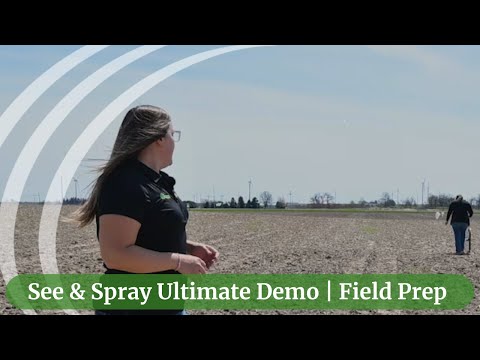 John Deere See & Spray Robot