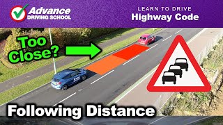 How to avoid Following Distance / Tailgating danger!