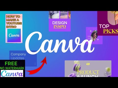 HOW TO MAKE A FREE INTRO YOUTUBE | FREE | NO WATERMARK | CANVA |