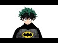 Deku As Batman