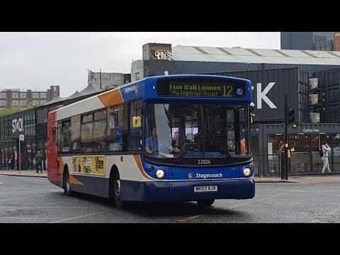 OLDEST SNE VEHICLE: Route 22 | NK03XJV/22026 - Stagecoach North East: MAN 18.220LF/Transbus ALX300