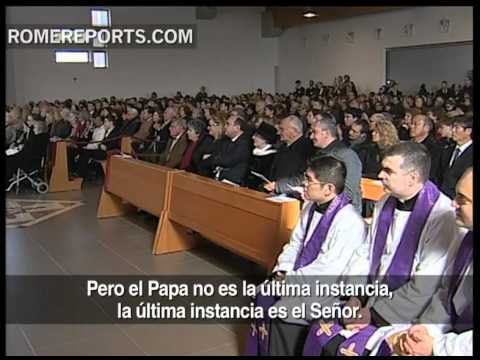 Papa visita parroquia romana: Jesús nos enseñó que vivir es un arte