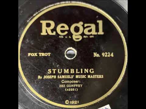 Joseph Samuels' Music Masters "Stumbling" 1922 Roaring Twenties Dance Band 78 RPM