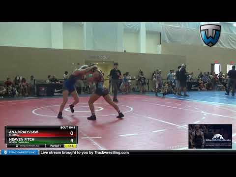 Girls FS Junior (Must Be In HS) 106-112 Ana Bradshaw Florida Vs Heaven Fitch North Carolina