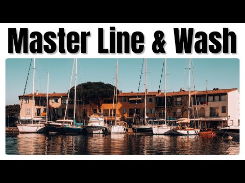 Mastering Line and Wash Workshop: Coastal Boats & Buildings