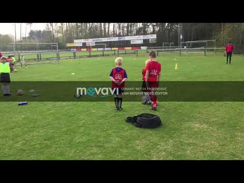 Voetbaltraining (U8): KFC De Vrede Wechelderzande - Individueel duel niet verliezen