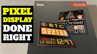 Divoom Pixoo-64 - Pixel Art Display -  Unboxing & Review