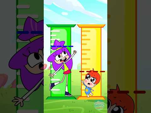 Can I Grow Taller? 📏🌟 Fun Healthy Habits That Help Kids Grow #kidslearning #healthyhabits