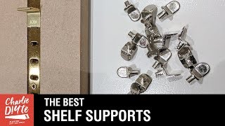 Shelf Supports for Cupboards Wardrobes and Bookcases. Video 6/6