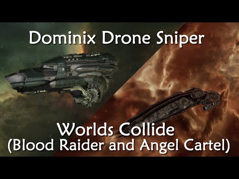 EVE Online - Worlds Collide (Blood Raiders & Angel Cartel) L4 Mission, Dominix Domination, Easy
