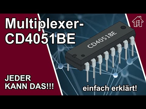 Was ist ein Multiplexer CD4051BE? - einfach erklärt! | #EdisTechlab