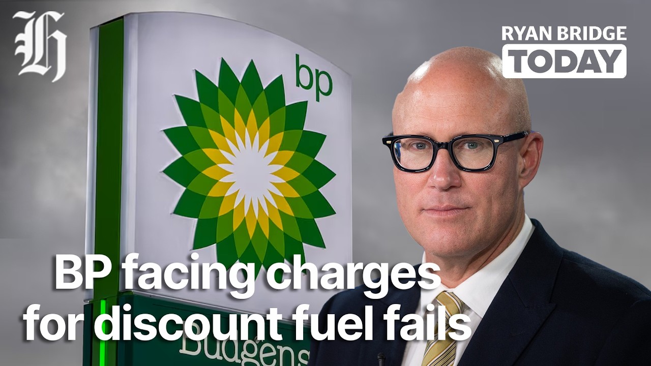 BP facing charges for discount fuel fails; milk powder prices slip | Ryan Bridge TODAY