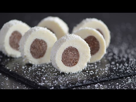 Quick chocolate cookies of 4 ingredients.