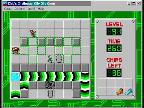 CCLP3 level 91 solution - 227 seconds