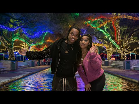 Lil Perfect & Bestie Explore Houston ZOO BOO Lights!