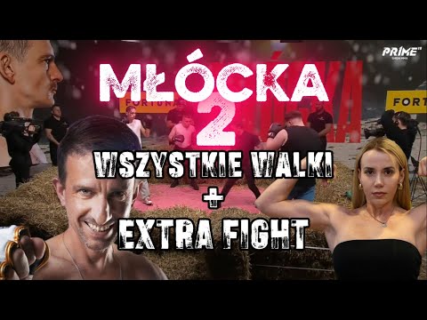MŁÓCKA 2: ĆWIERĆFINAŁY + EXTRA FIGHT (JÓWKO, SCHREIBER, 2VS1, PRIME SHOW MMA 15)