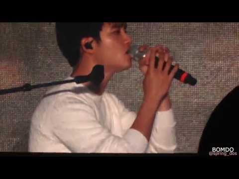 151010 EXO-Love Concert in Dome  D.O.  경수 focus - Boyfriend 전광판 full ver.