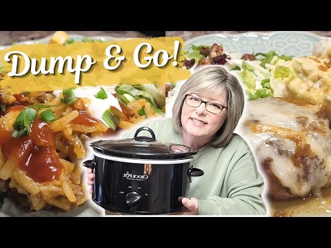 Unbelievable! 5 Ingredient DUMP AND GO Crockpot Recipes That Will Blow Your Mind! 🤩