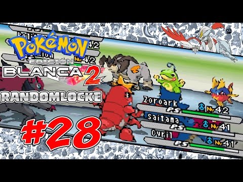 Pokémon Blanco 2 Randomlocke # 28 ( Ruta 12 y Puente Villa " Erase Una Vez Un Combate Triple... " )