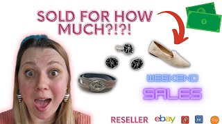 What Shoes Sold FAST and for a Great PROFIT | What Sold Over the Weekend Reselling on Ebay Poshmark