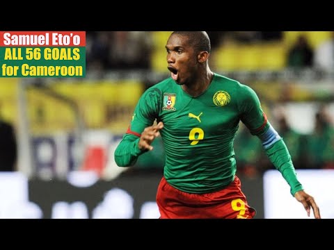 Samuel Eto'o ◉ All 56 Goals for Cameroon 🇨🇲