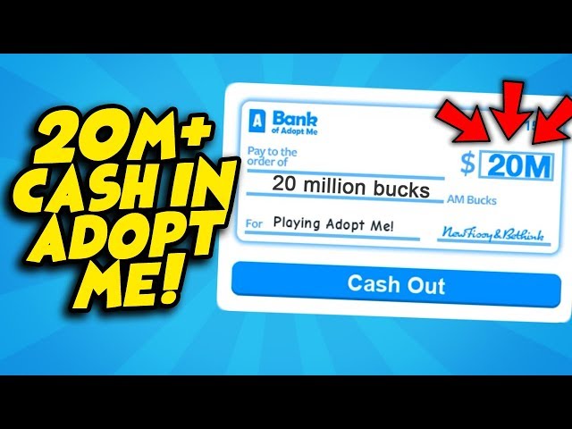 Roblox Adopt Me Free Money Glitch