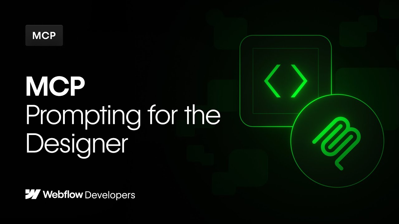 Webflow MCP in the designer: 3 prompts to get started