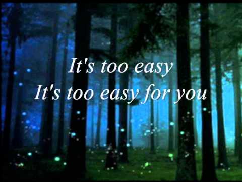 One Republic - It's Too Easy (Lyrics)