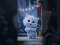 Cute Cat Dance #love #cuteness @monisha Edits