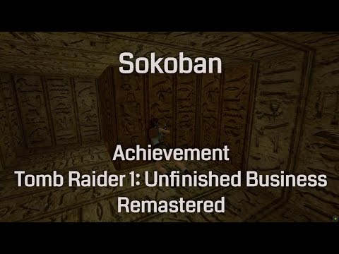 Sokoban (Achievement) - Tomb Raider 1: Unfinished Business Remastered