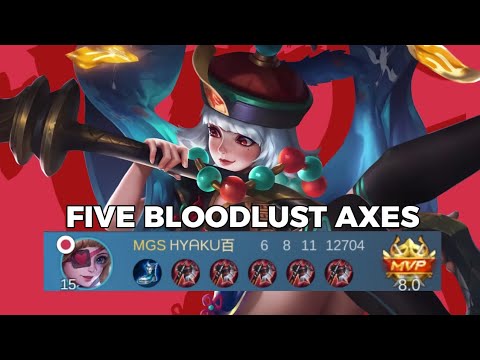 RUBY 5 BLOODLUST AXES (MEMES)