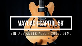 Video thumbnail for [No Talking] Maybach Capitol 59' - Sound Demo by Tobie Holland by WM Guitars