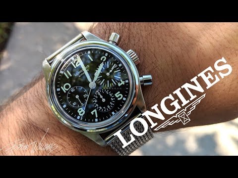 Longines 'Big Eye' Chrono Review - Excellent Heritage Release!
