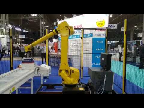 PPMA 2017: Picking, packing and palletising applications by FANUC and Pacepacker