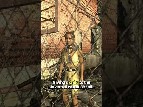 Fallout 3's Most EVIL Choice You Can Make